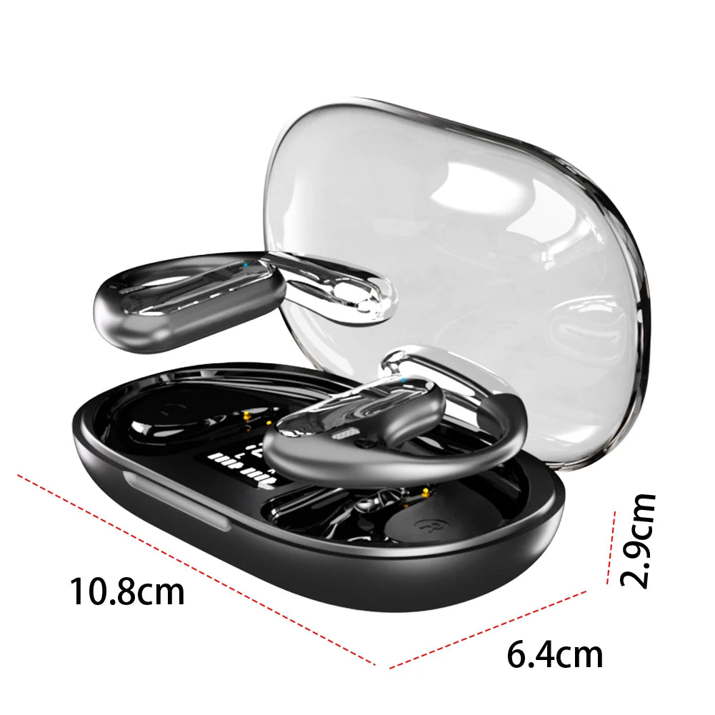 144 Languages AI Translator Earbuds BT5.3 Real-Time Translation Earphones Noise Cancelling Stereo Earhook Sports Headphone