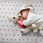 Clearance 10x Spacesaver Cot Fitted Sheet 100% Cotton 100x52cm