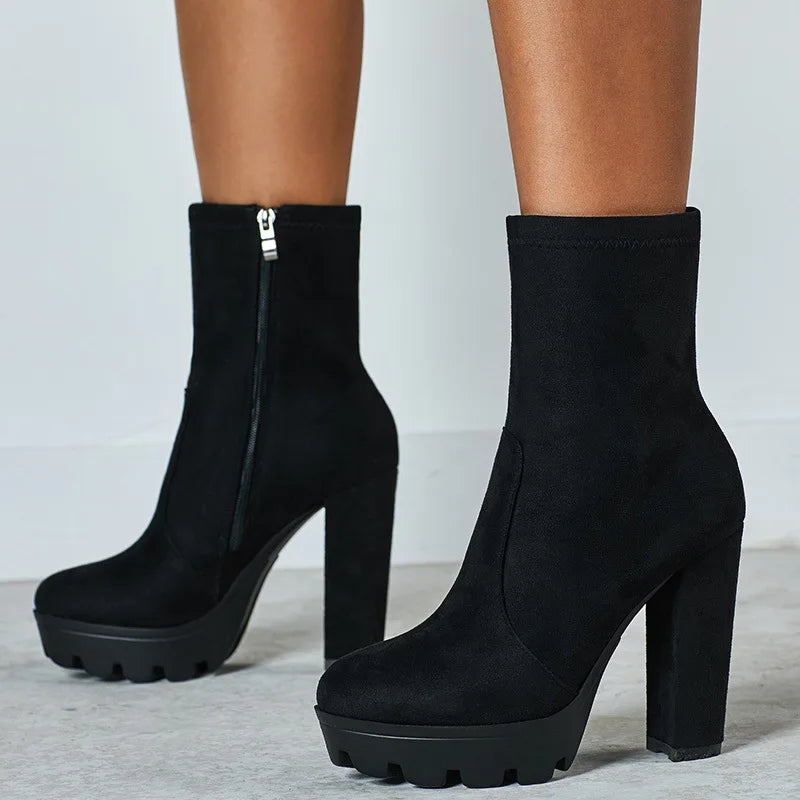 Thin Heels Pointed Toe Office Career Women