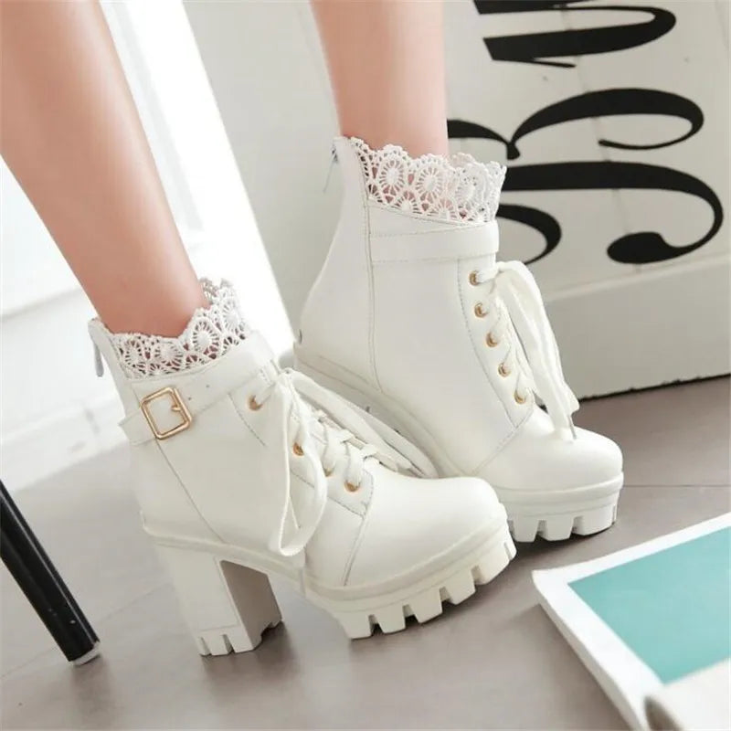 Thin Heels Pointed Toe Office Career Women