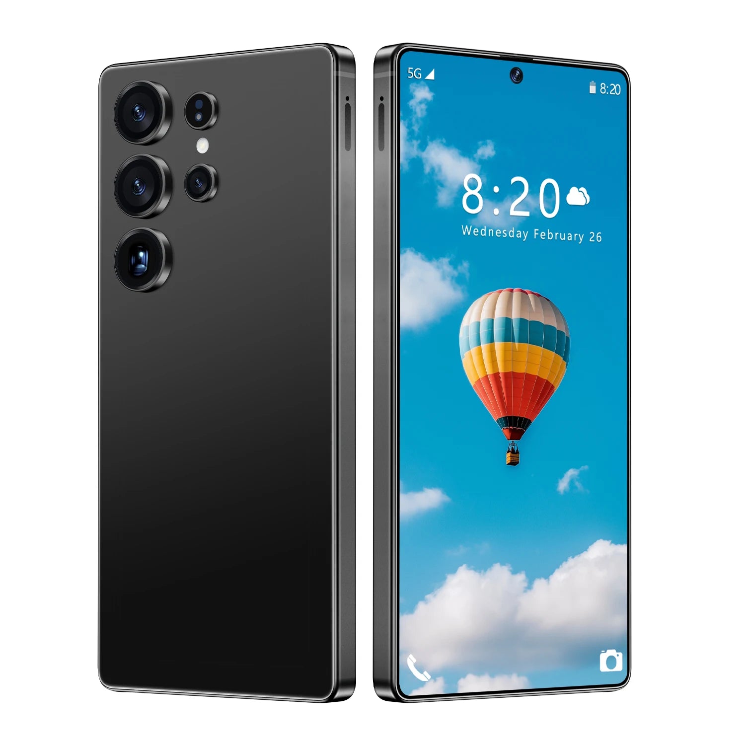 2025 Online Retailer S25 Ultra Original Unlock 7.3 Inch 12GB+512GB Android 5G Smartphone 8000mAh S-Pen 4G 5G WIFI Mobile Phones
