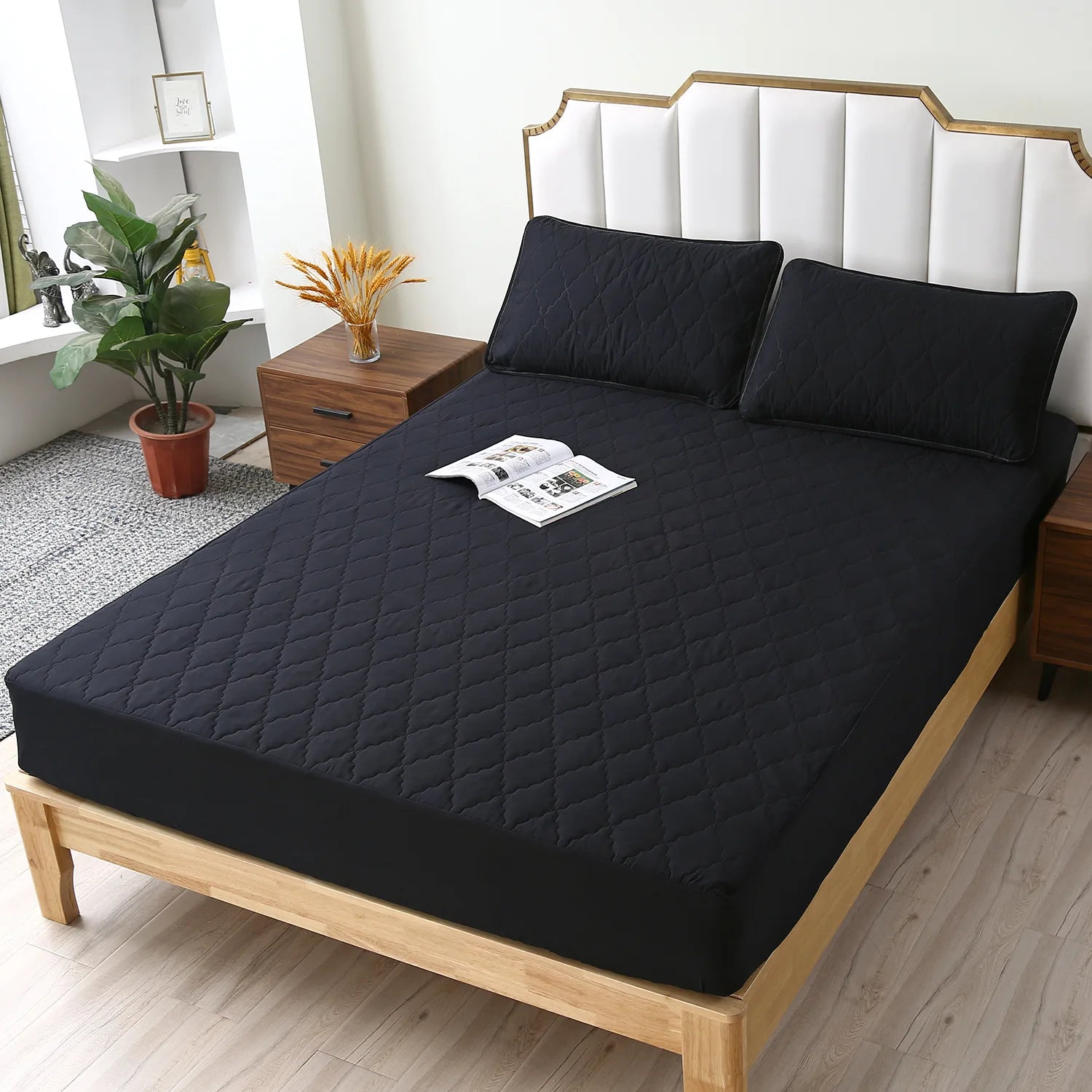 Waterproof Queen Mattress Encasement - 360° Full Surround Protection