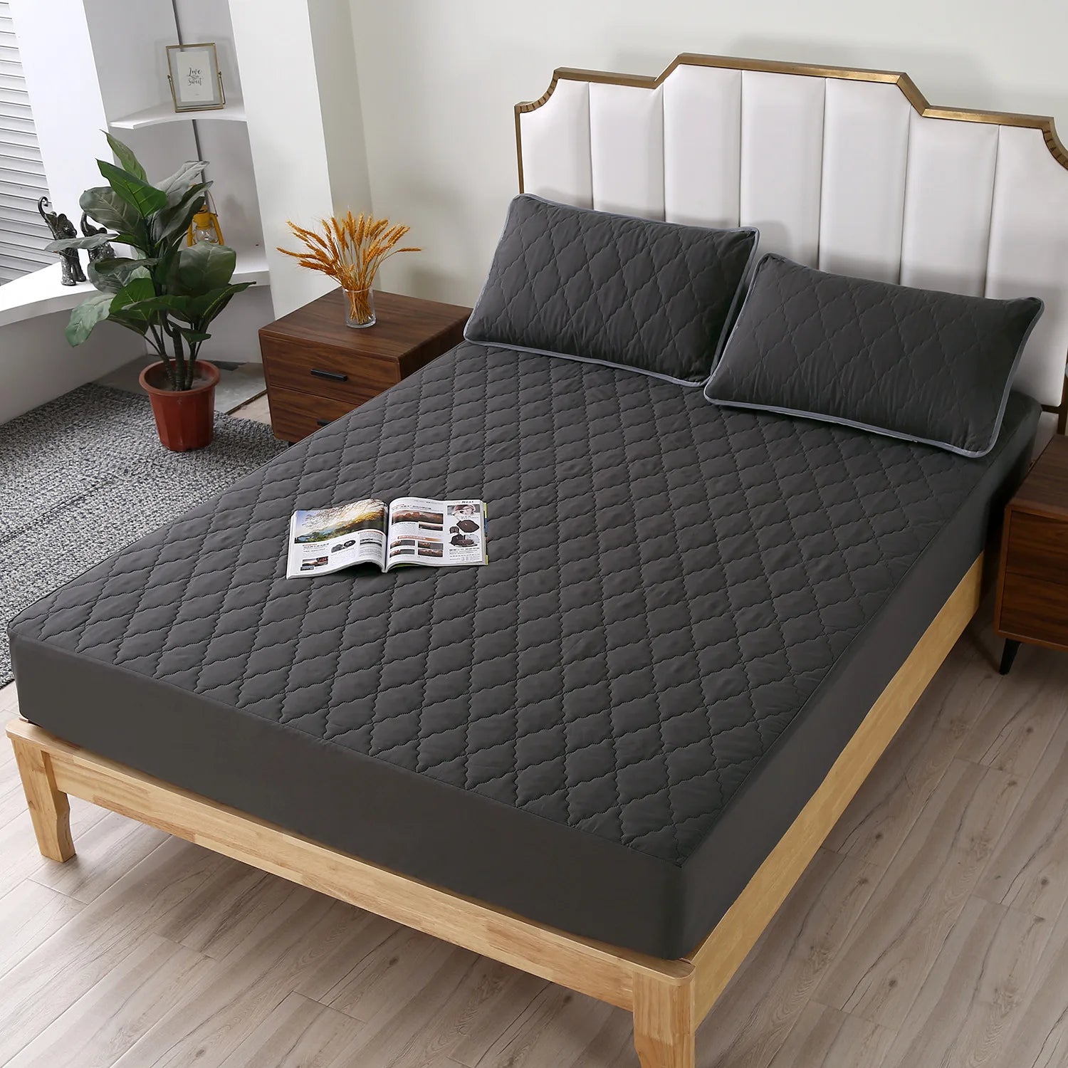 Waterproof Queen Mattress Encasement - 360° Full Surround Protection