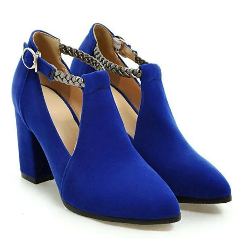 Thin Heels Pointed Toe Office Career Women
