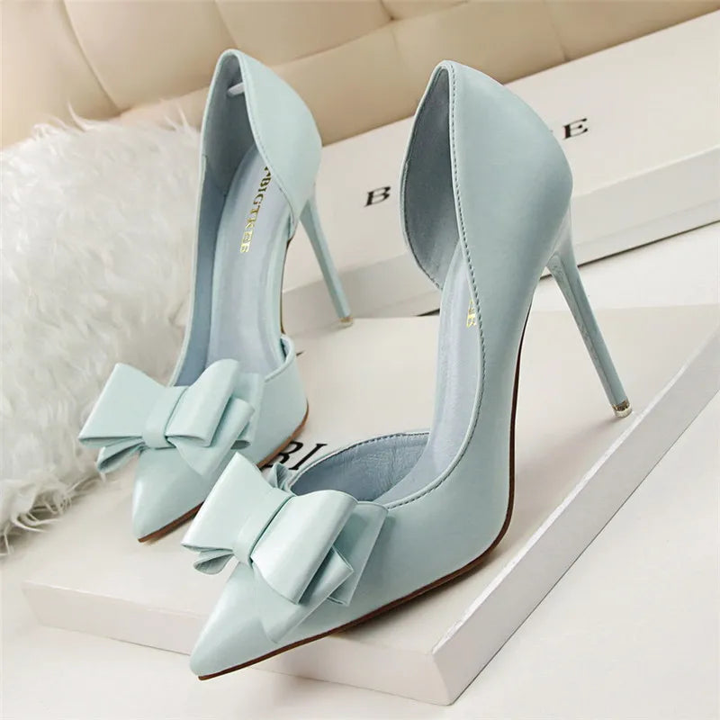 Thin Heels Pointed Toe Office Career Women