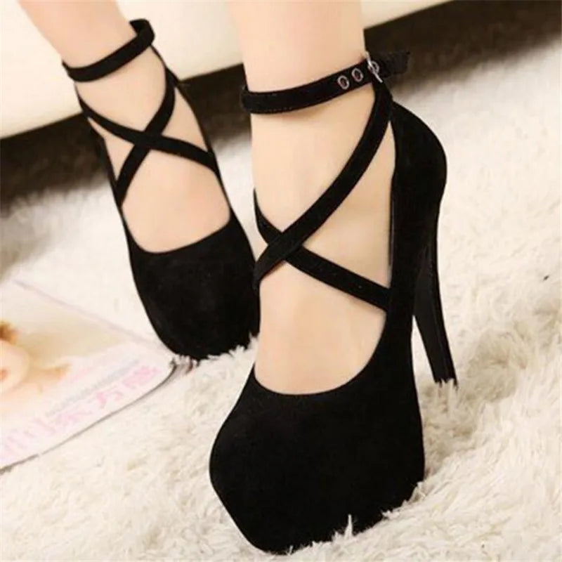 Thin Heels Pointed Toe Office Career Women