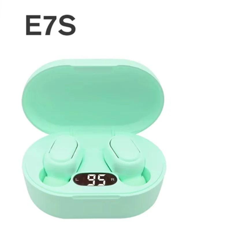 Original E7S Wireless Bluetooth Headset with Mic LED Display Earbuds for iPhone Xiaomi TWS Earphone Bluetooth Headphones earbuds