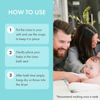 Flower Baby Bath Pad Infant Bathtub Mat