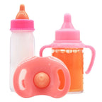 Doll accessories Baby Doll Feeding Bottle Set Baby Care Toy Stroller