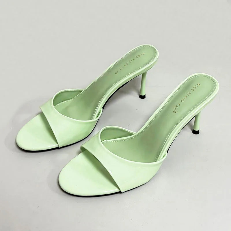 Heeled Footwear Female Slides