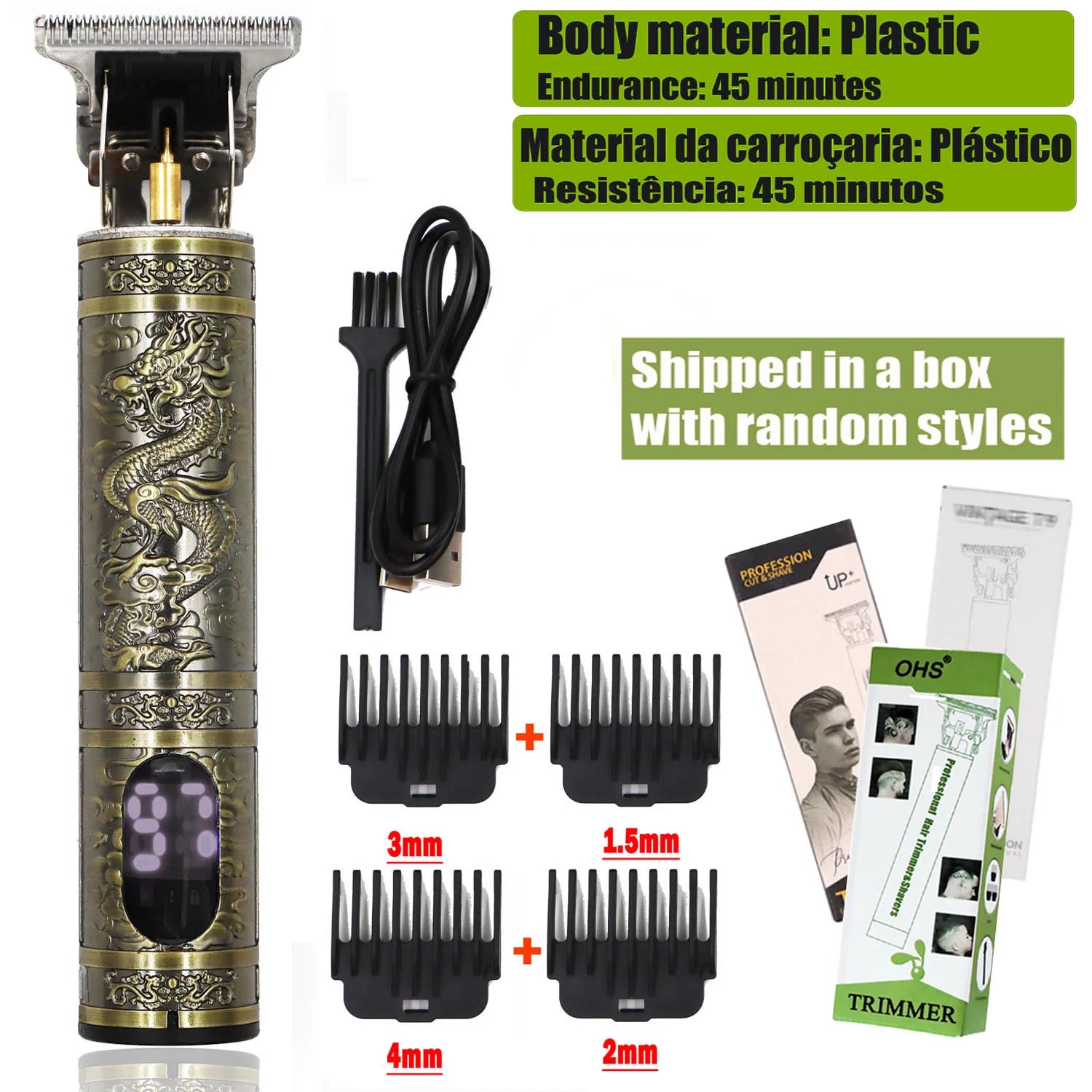 T9 All-Purpose Hair Clipper for Men