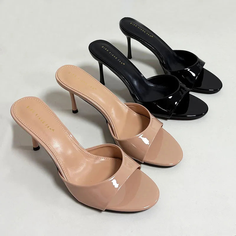 Heeled Footwear Female Slides