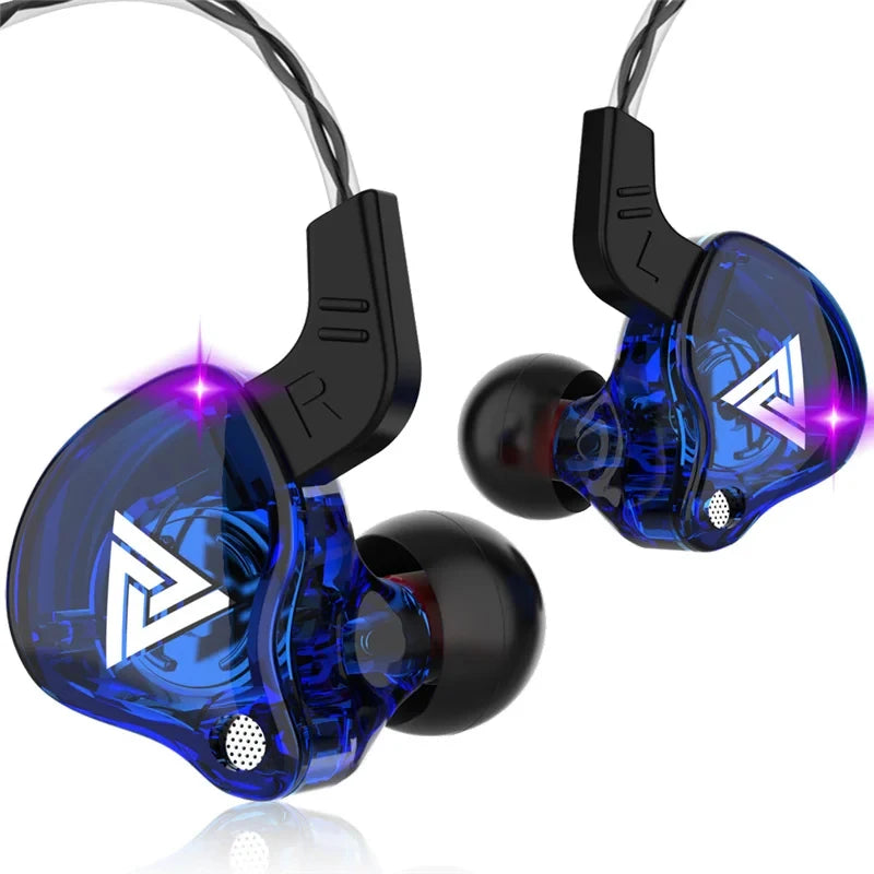 Sports Earphone InEar DrivebyWire with Microphone Extra Bass Cellphone Headset Magic Sound