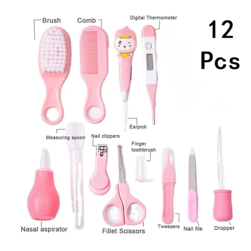 12-Pack Baby Care Kit Baby Hygiene Kit Items