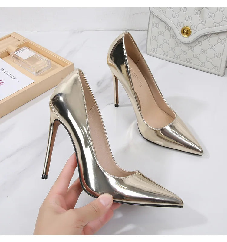 Thin Heels Pointed Toe Office Career Women