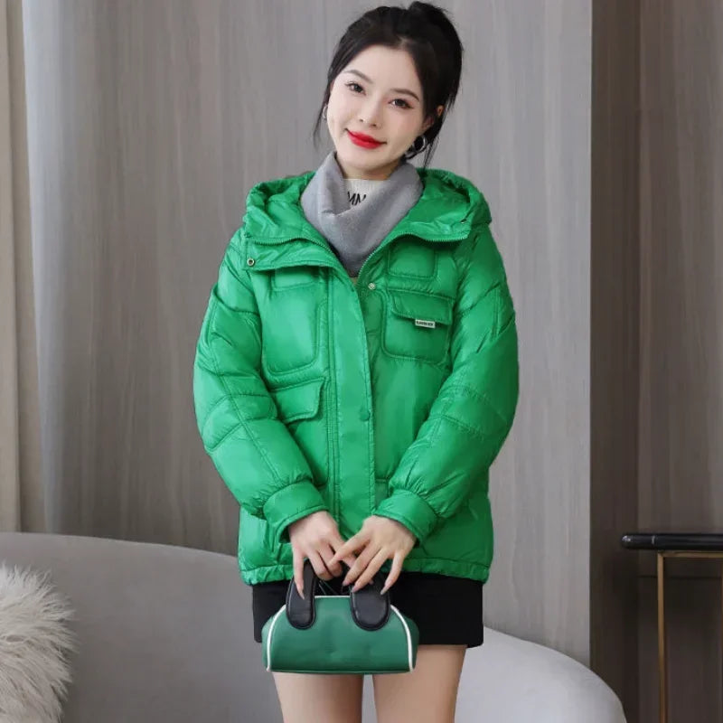 Loose Casual Short Padded Coats