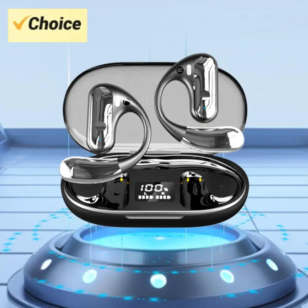 144 Languages AI Translator Earbuds BT5.3 Real-Time Translation Earphones Noise Cancelling Stereo Earhook Sports Headphone