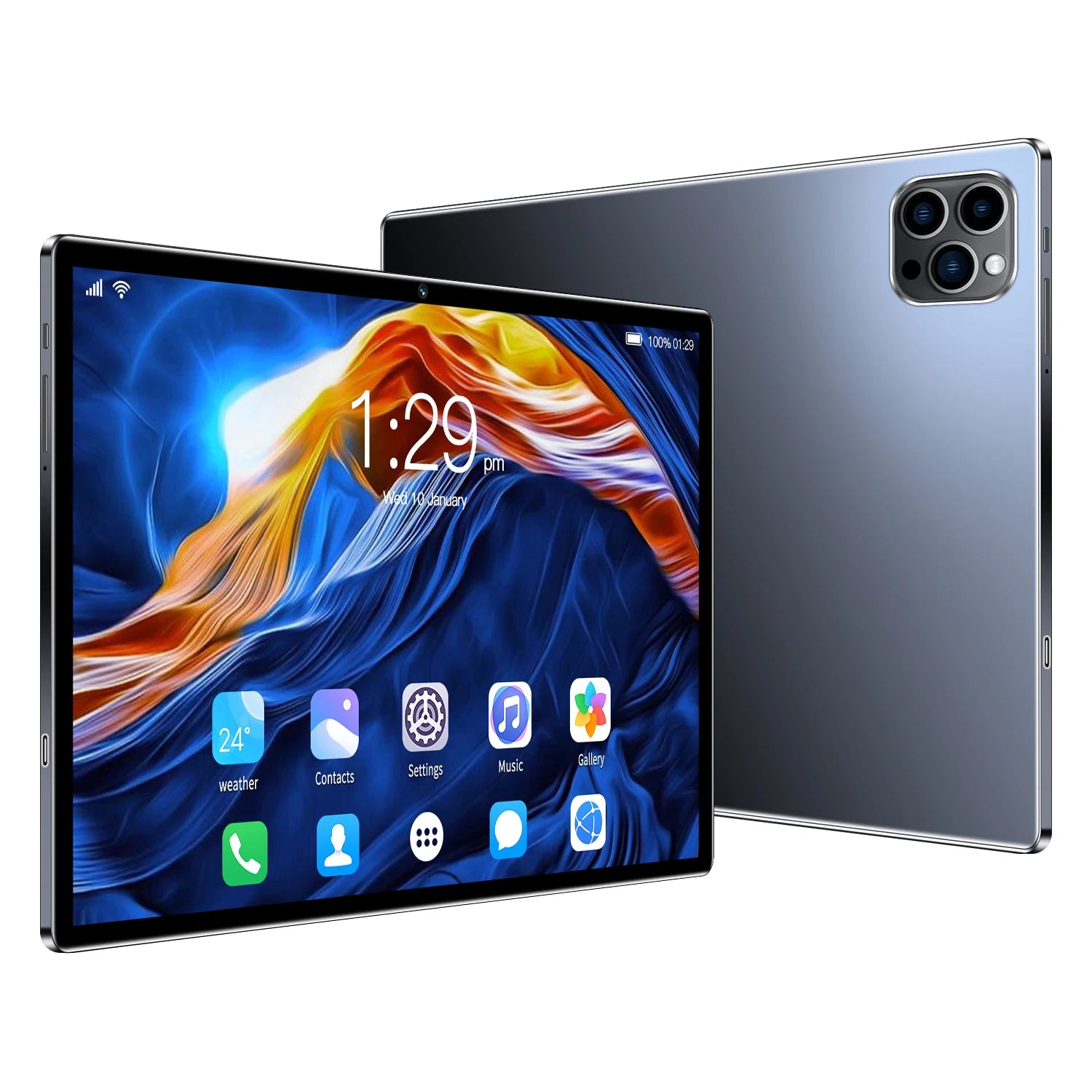 P37 Global Version 10.1 Inch Tablets Octa Core Android 11, 4GB+64GB,