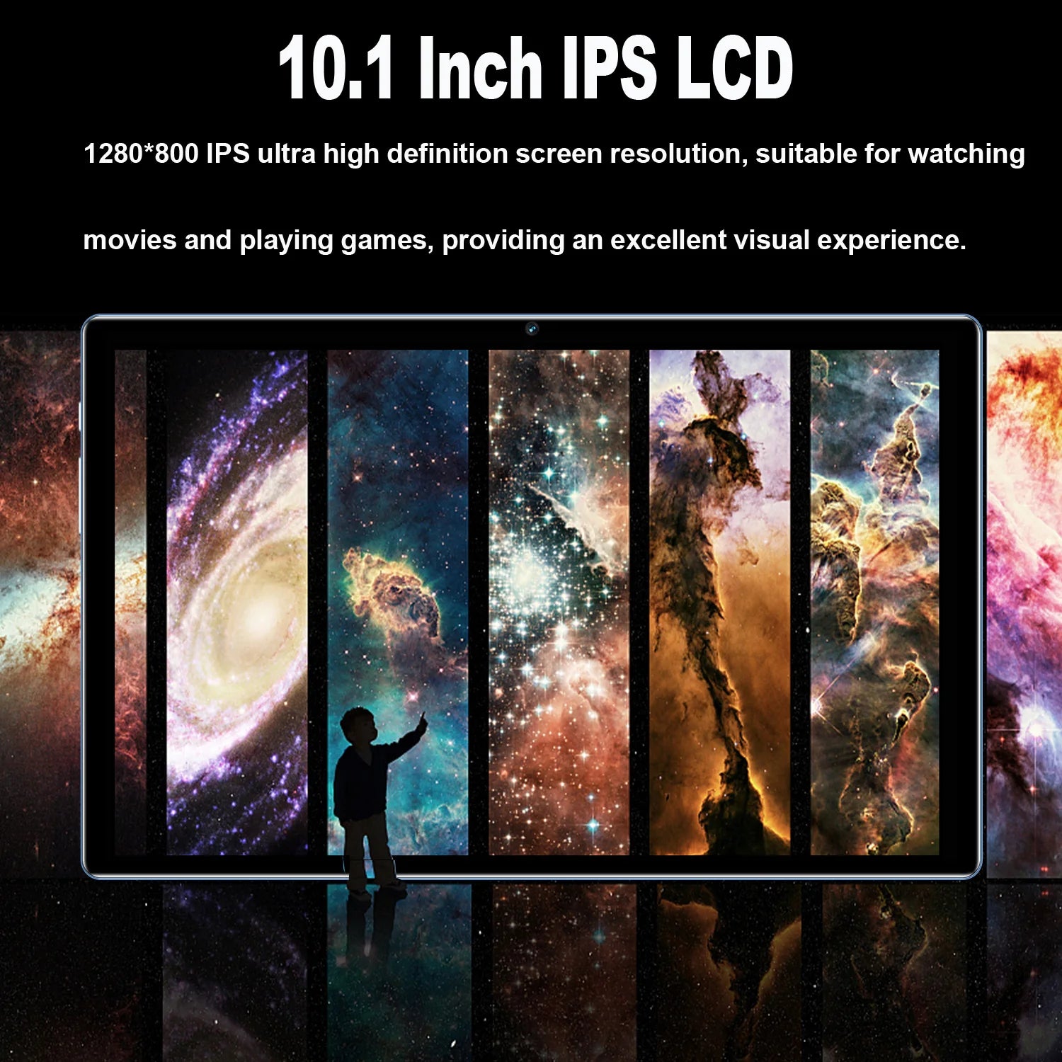P37 Global Version 10.1 Inch Tablets Octa Core Android 11, 4GB+64GB,