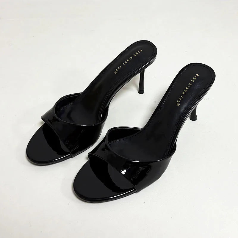 Heeled Footwear Female Slides