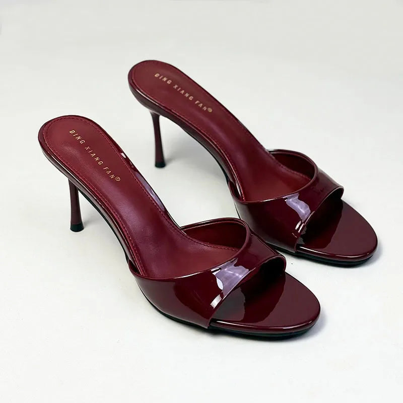 Heeled Footwear Female Slides