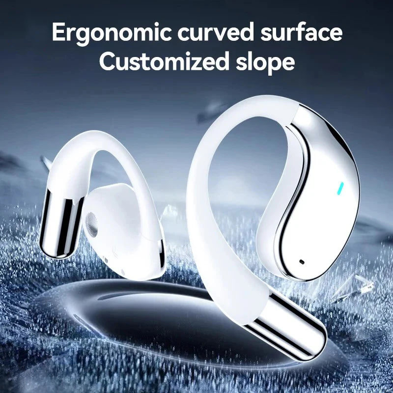 Earhook TWS Wireless Headphones Quality Sound Bluetooth Headphone Bass On-ear Wireless Headsets with Microphone for Sport Stereo