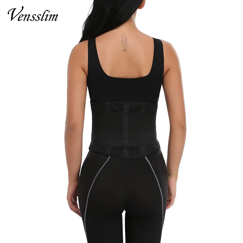 Vensslim Women Sauna Sweat Abdomen Trimmer Belt Waist