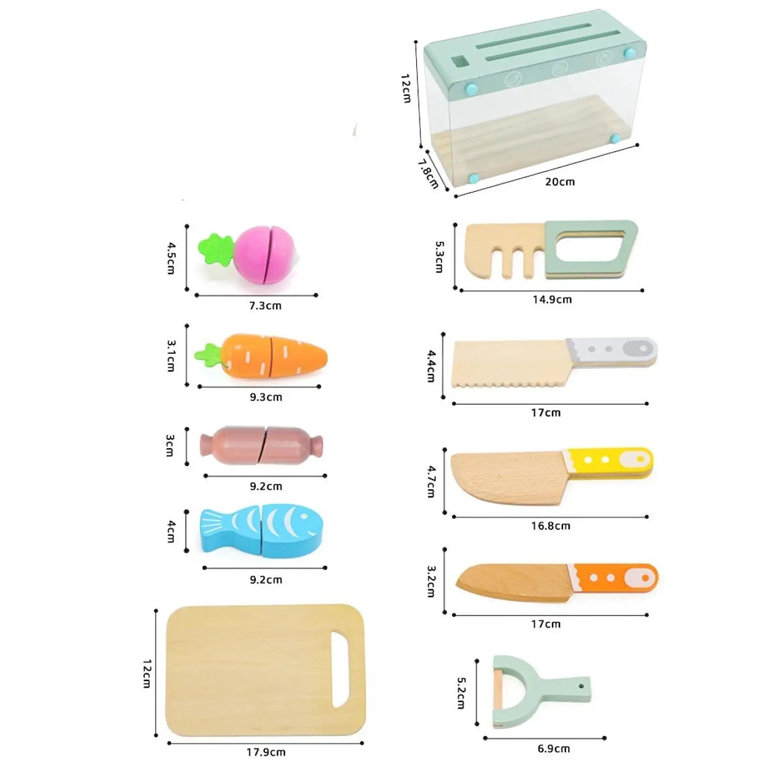 Kids Knife Set Toddlers Kitchen Tools
