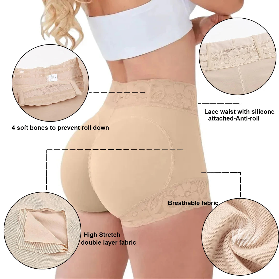 fajas colombianas tummy control butt lifter