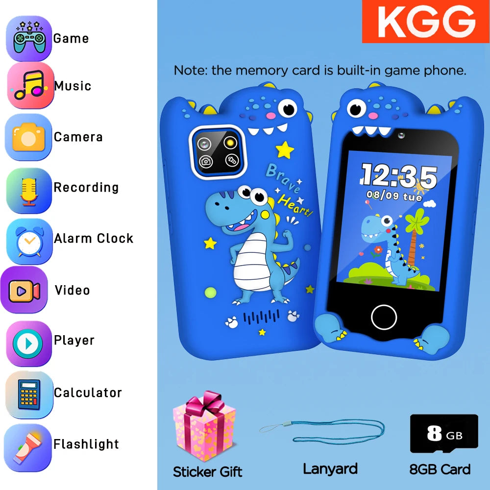 Kids Smart Phone 28 Games 20 Stories Video Music Player