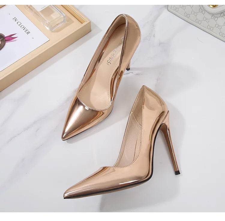 Thin Heels Pointed Toe Office Career Women