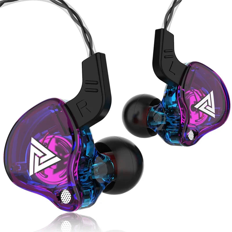 Sports Earphone InEar DrivebyWire with Microphone Extra Bass Cellphone Headset Magic Sound