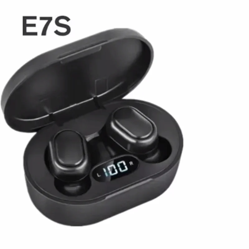 Original E7S Wireless Bluetooth Headset with Mic LED Display Earbuds for iPhone Xiaomi TWS Earphone Bluetooth Headphones earbuds