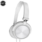 Wired Headphones Over Ear Headsets HD Sound Bass