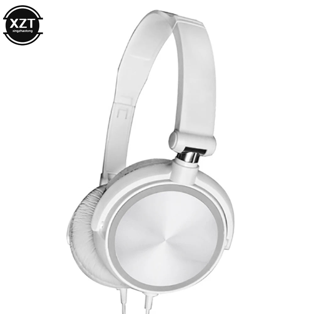 Wired Headphones Over Ear Headsets HD Sound Bass