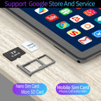 10.1-inch Tablet with 4GB RAM 64GB ROM, Android 11 System