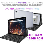 10.1 Inch 4GB RAM 128GB ROM Android 12 QP10 Tablet PC
