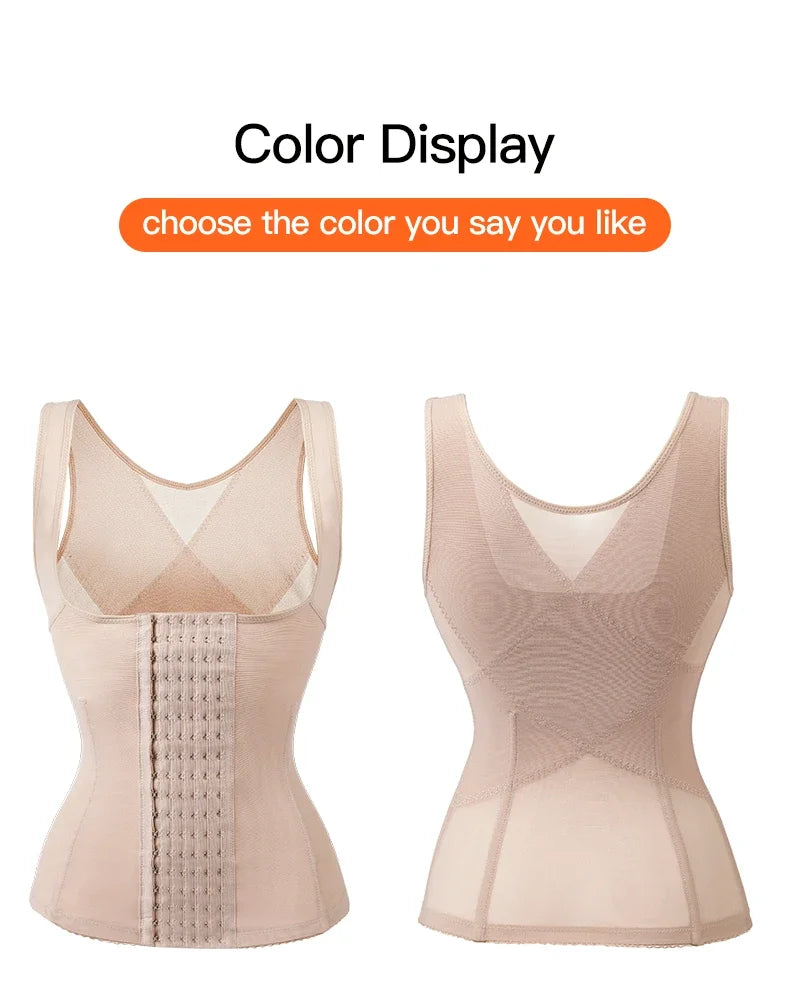 Woman Flat Belly Waist Trainer Body Shaper
