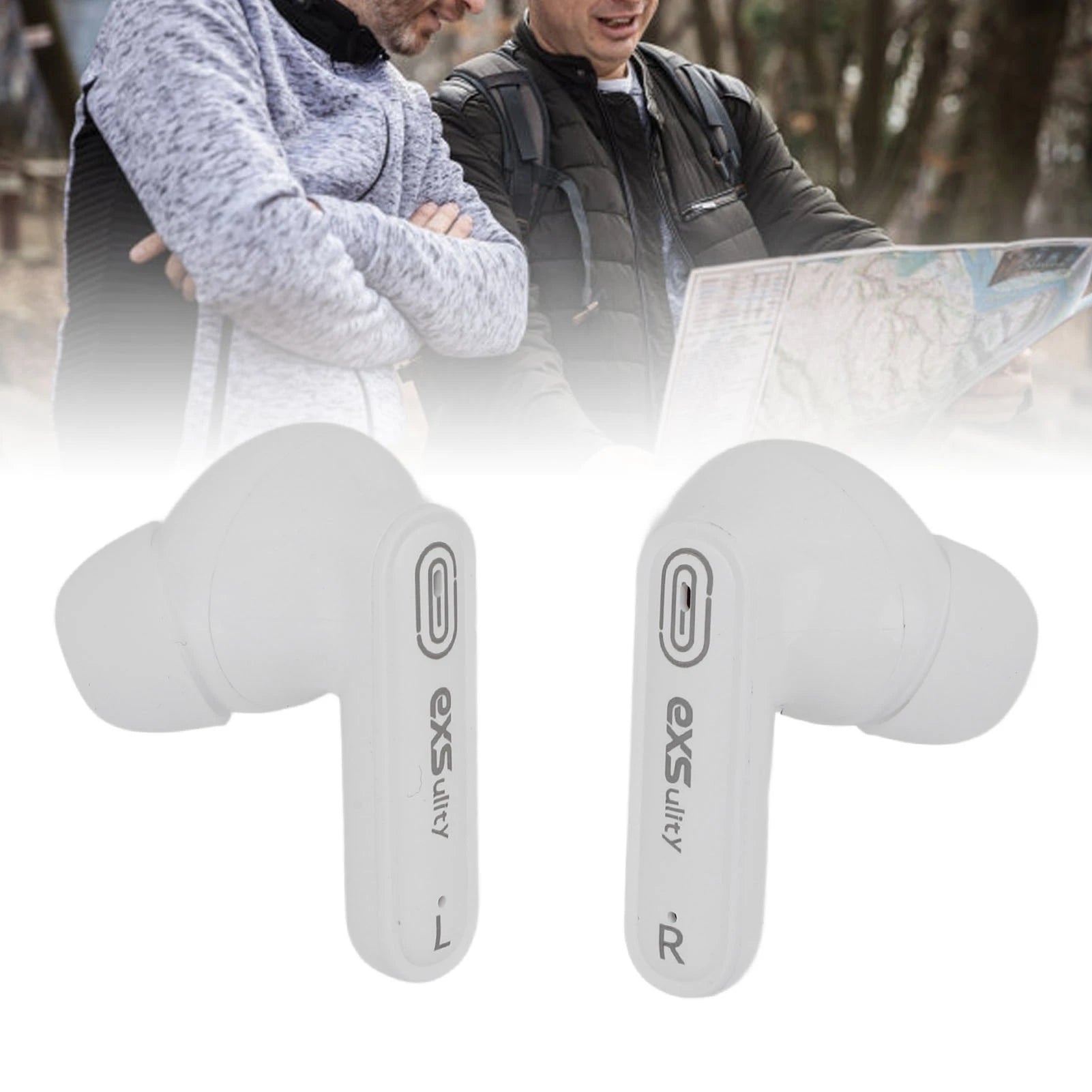 Language Translator Earbuds 144 Languages Bluetooth 5.4 Wireless Earbuds Translation Device for Travel Business and Learning