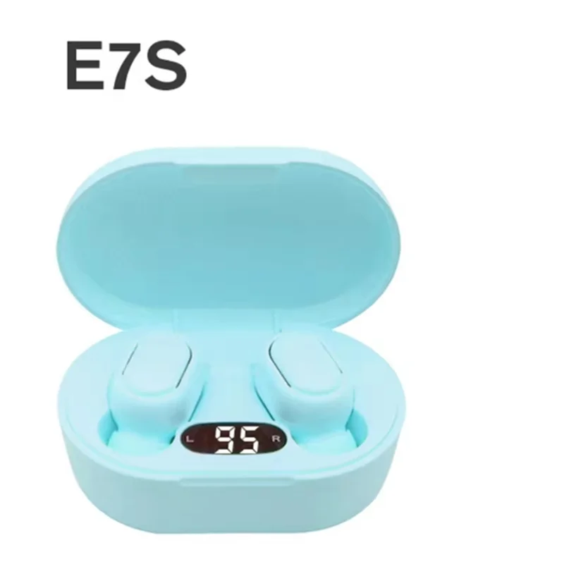 Original E7S Wireless Bluetooth Headset with Mic LED Display Earbuds for iPhone Xiaomi TWS Earphone Bluetooth Headphones earbuds