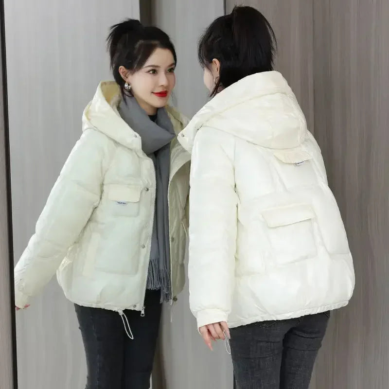 Loose Casual Short Padded Coats
