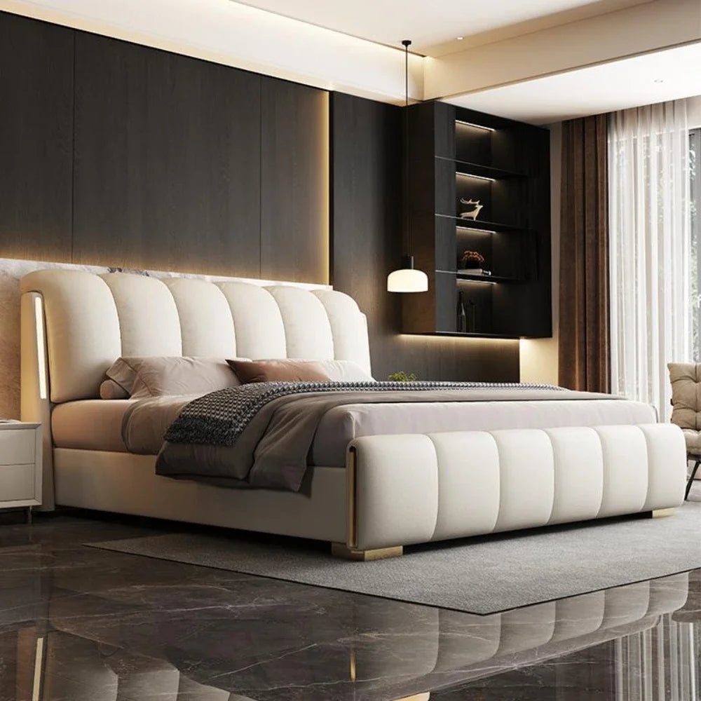 Teenage Girls Bedroom Bed Double Modern Nightstands Luxury Beds King Size Frames Camas Matrimonial Furniture Accessories