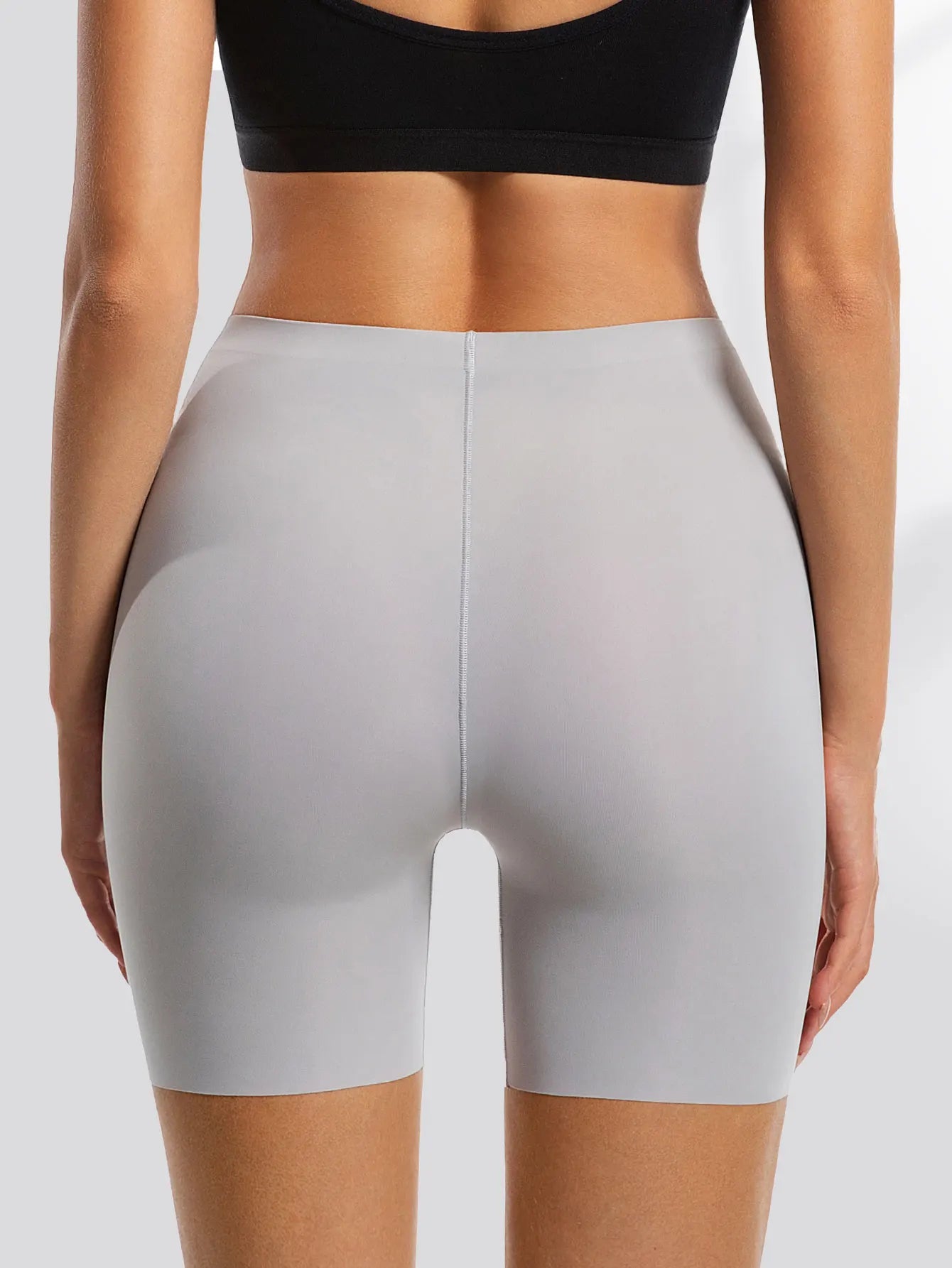 Flarixa Seamless High Waist Shorts Panties For Women