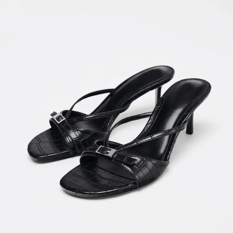Fashion Sandals Pumps Shallow Sexy Slides Stilettos
