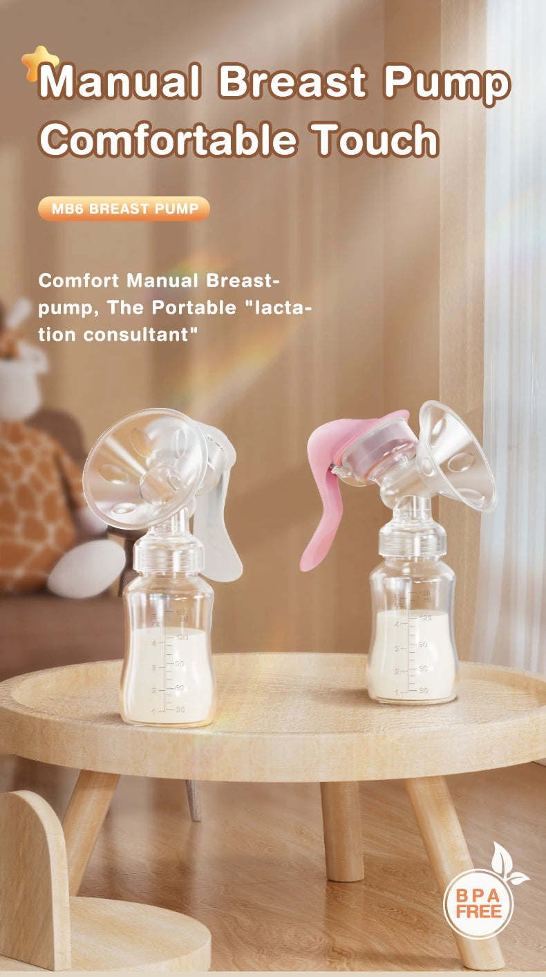 MAMIJOY &nbsp;Breast Pump Baby Nipple Manual