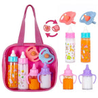 Doll accessories Baby Doll Feeding Bottle Set Baby Care Toy Stroller