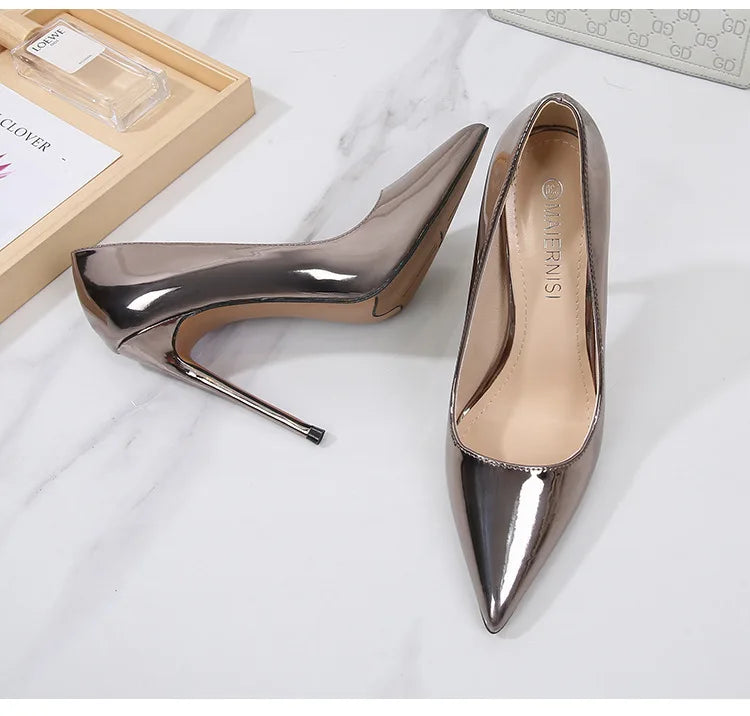 Thin Heels Pointed Toe Office Career Women