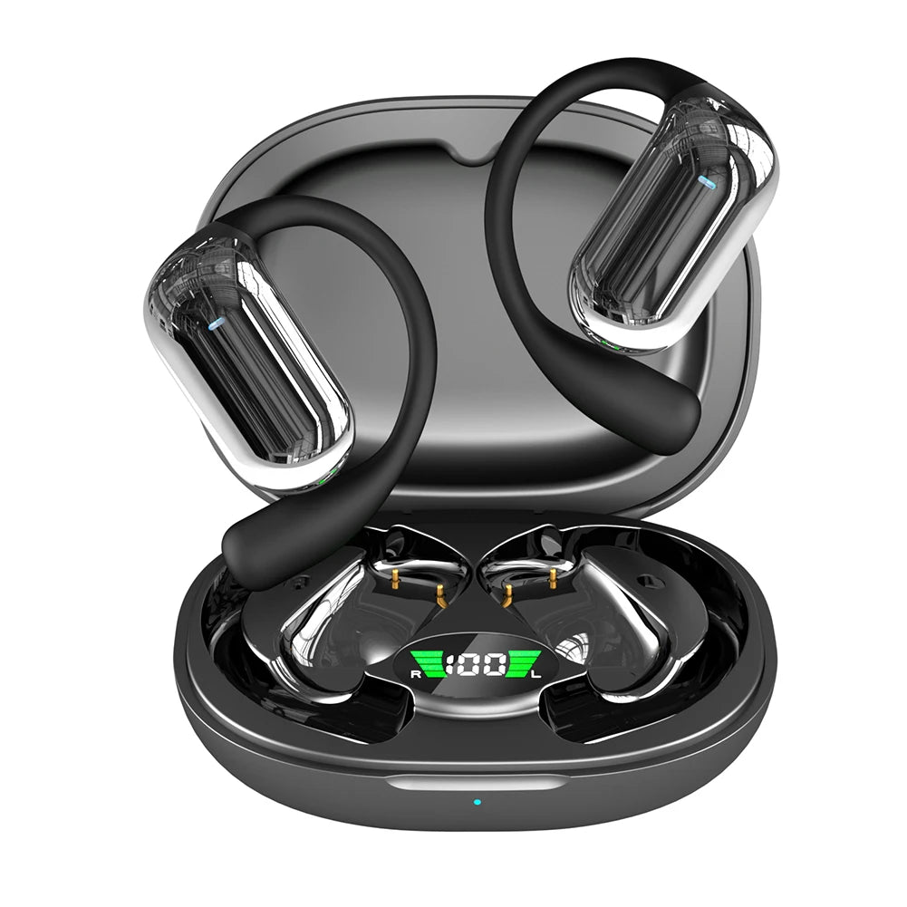 3-in-1 AI Translator Earbuds Global Bluetooth 5.3 ENC Noise Cancelling 144 Languages Intelligent Real-time Translation Earbuds