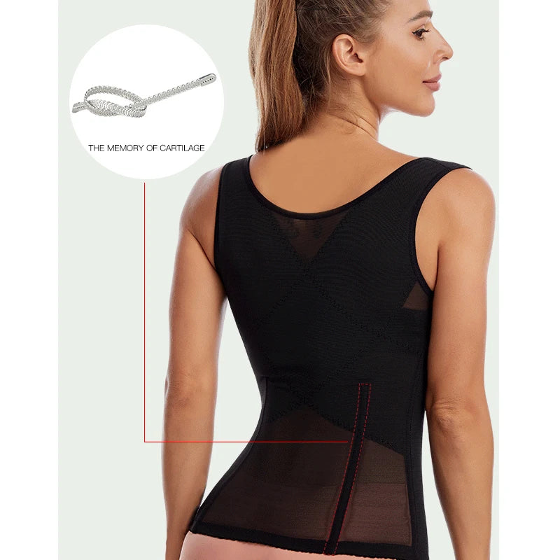 Woman Flat Belly Waist Trainer Body Shaper