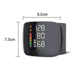 Digital Wrist Blood Pressure Meter Automatic Voice Tonometer